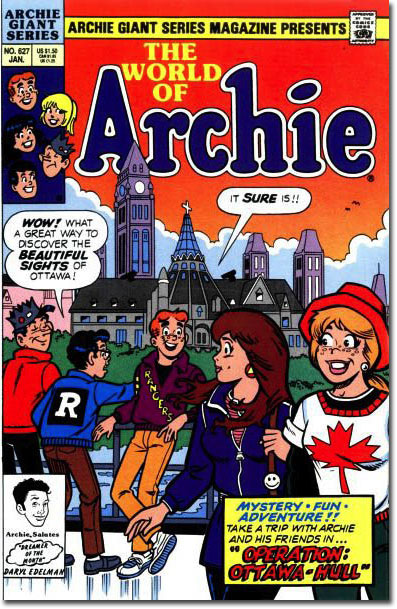 Archie found out the hard way that Canadian girls have better taste in men than those in Riverdale. (Archie Giant Magazine Series #627)