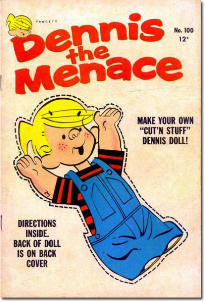 Stuff it with what? Ground beef? (Dennis the Menace #100)